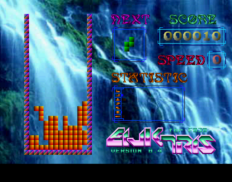Eijktris [Falcon030] atari screenshot